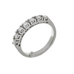 Δαχτυλίδι Σειρέ με Διαμάντια 0,70Ct , VS , G-H Δαχτυλίδι Σειρέ με Διαμάντια 0,70Ct , VS , G-H